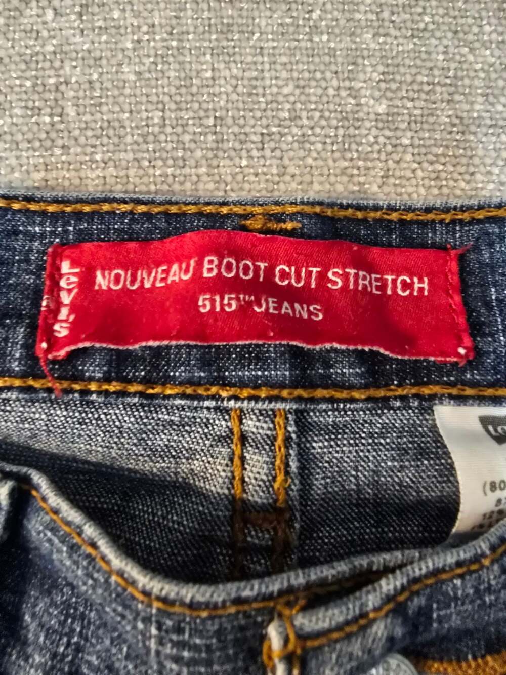 Levi's 515 Nouveau Boot Cut Stretch Jeans Size 6M